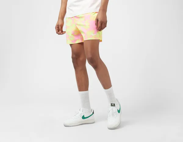 Nike Floral Fade 5" Volley Swim Shorts, Pink