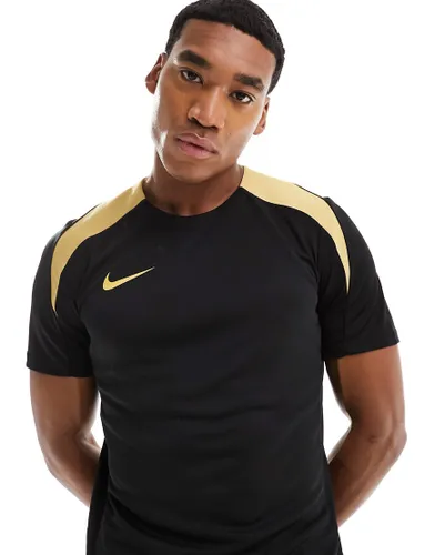 Nike Football Academy Dri-FIT panelled t-shirt in black