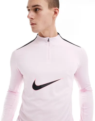 Nike Football Academy drill top in pink