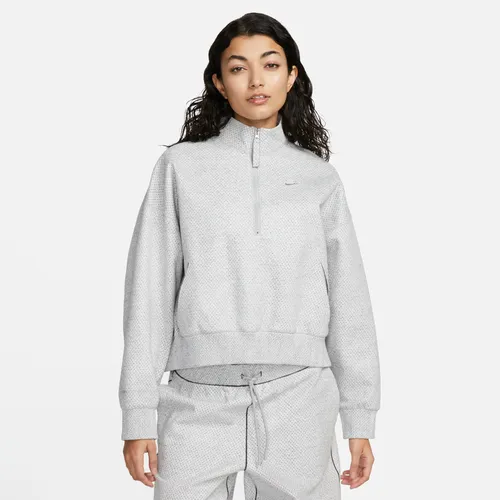 Nike Forward Jacket Women's 1/4-Zip Jacket - Grey - Polyester
