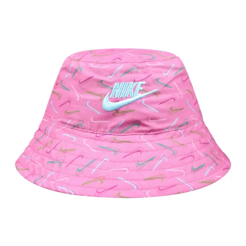 Nike , Fuchsia Cotton Cloche with Lace ,Pink unisex, Sizes: ONE
