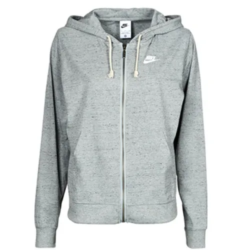 Nike  Full-Zip Hoodie  women's Sweatshirt in Grey