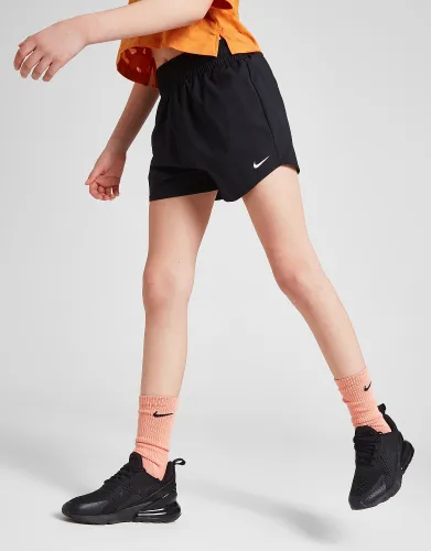 Nike Girls' Fitness Dri-FIT Shorts Junior - Black