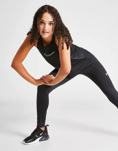 Nike Girls' Fitness One Tank Top Junior - Black - Kids