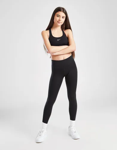 Nike Girls' Fitness Swoosh Sports Bra Junior - Black