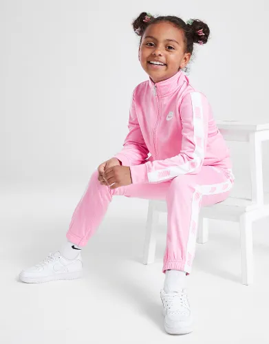 Nike Girls' Tape Full Zip Tracksuit Children - Pink - Kids