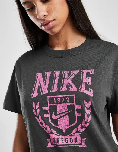 Nike Girls' Trend Boyfriend T-Shirt Junior - Black