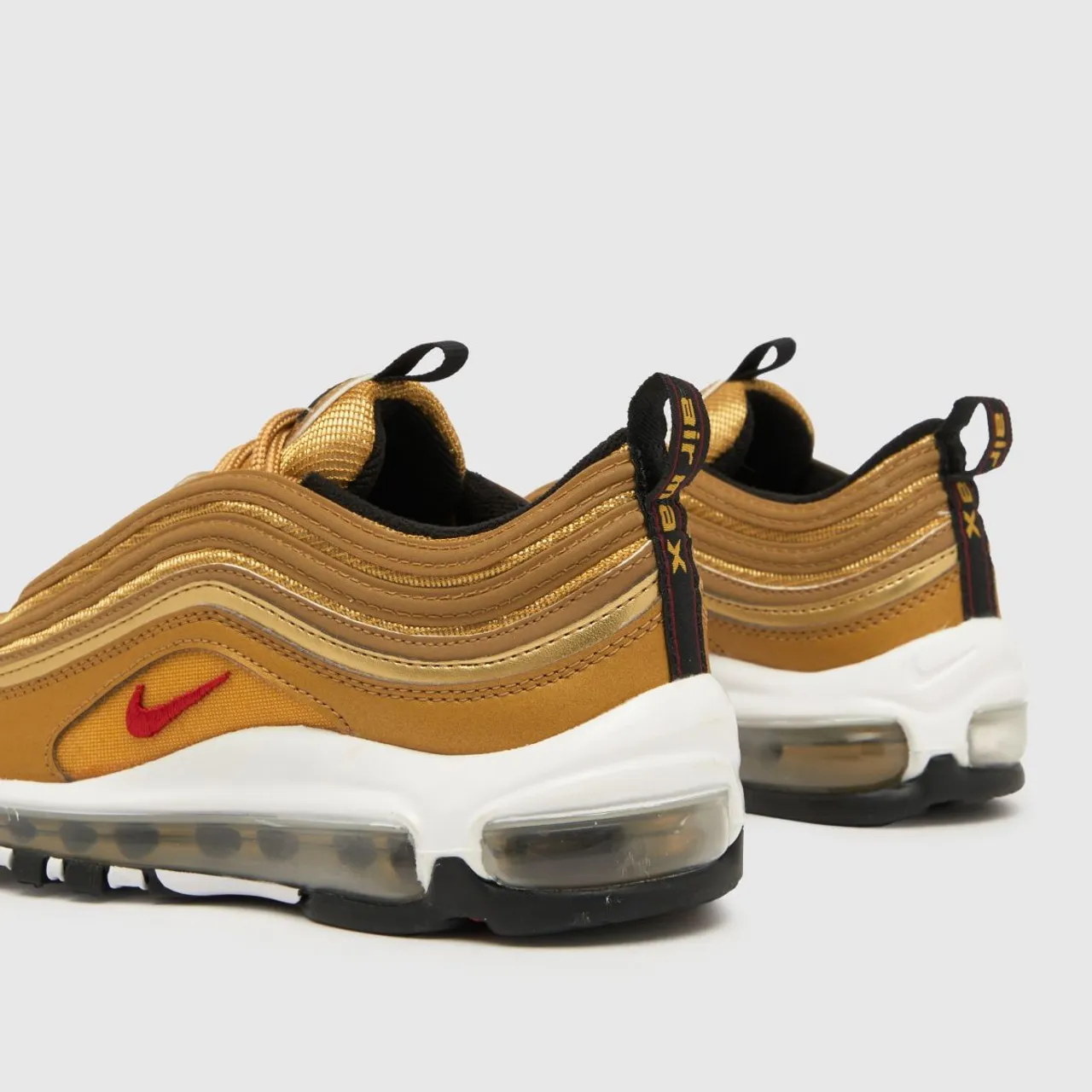 Nike Gold Air Max 97 Youth Trainers
