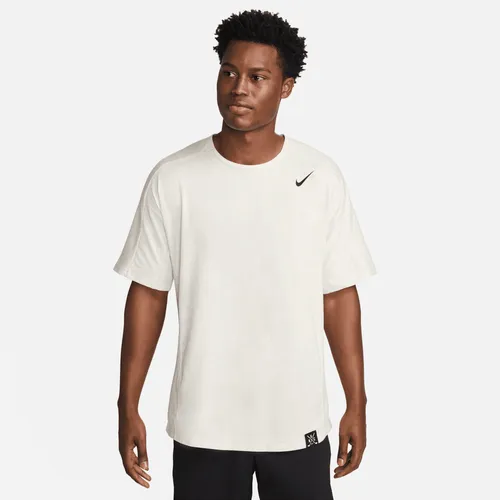 Nike Golf Club Men's Golf Short-Sleeve Top - White - Cotton