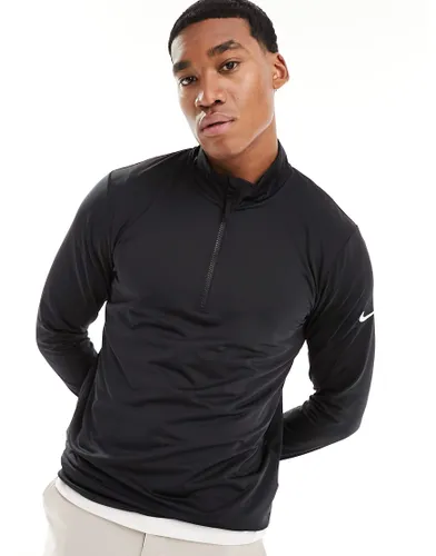 Nike Golf Dri-Fit Victory half-zip top in black
