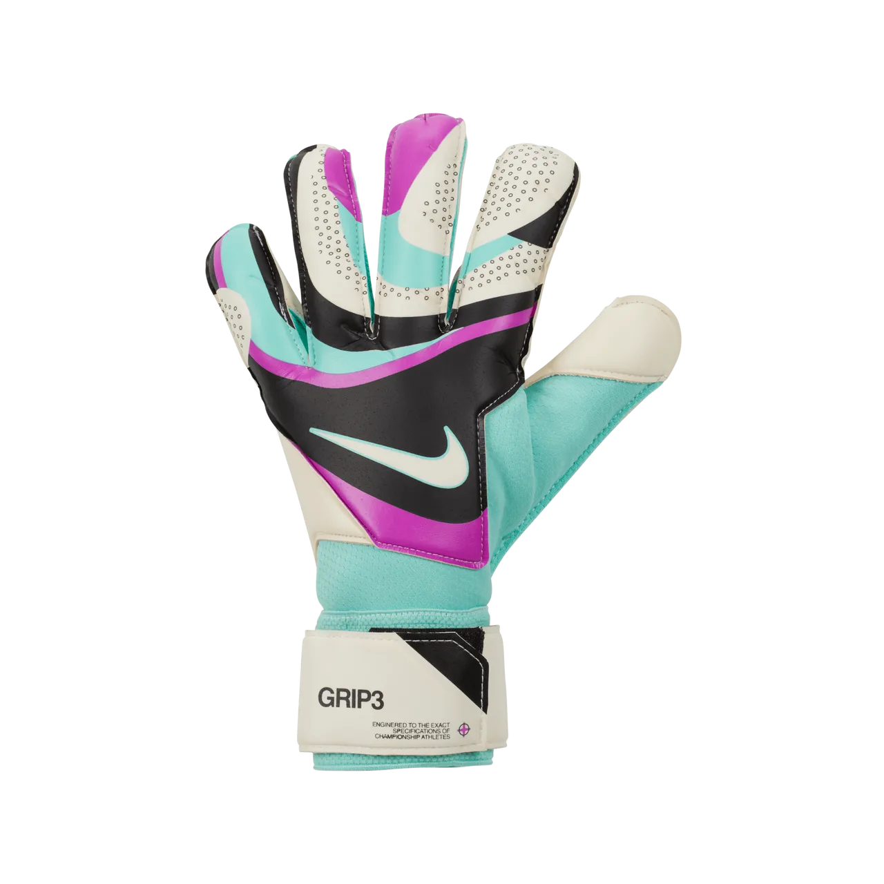 Nike Grip3 Goalkeeper Gloves - Black - Polyester