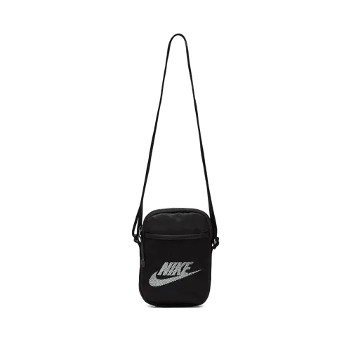 Nike Heritage Cross-Body Bag (Small, 1L) - Black - Polyester