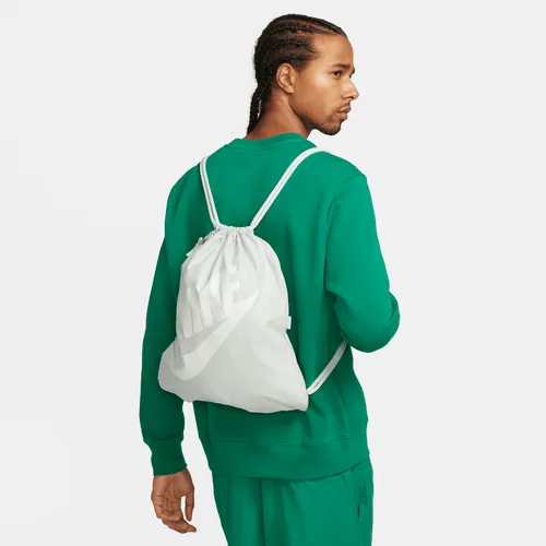 Nike Heritage Drawstring Bag (13L) - Grey - Polyester