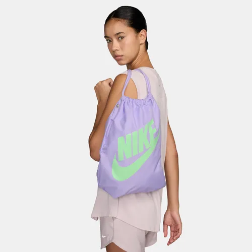 Nike Heritage Drawstring Bag (13L) - Purple - Polyester