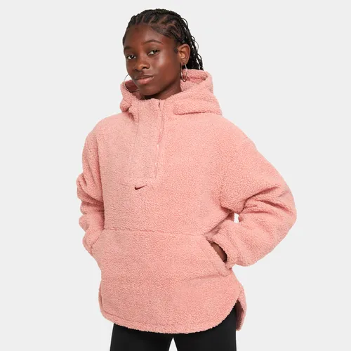 Nike High-Pile Fleece Older Kids' (Girls') Therma-FIT Training Jacket - Pink