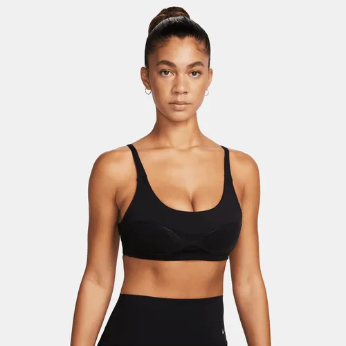 Nike Indy City Essential Women's Light-Support Lightly Lined Sports Bra - Black - Polyester