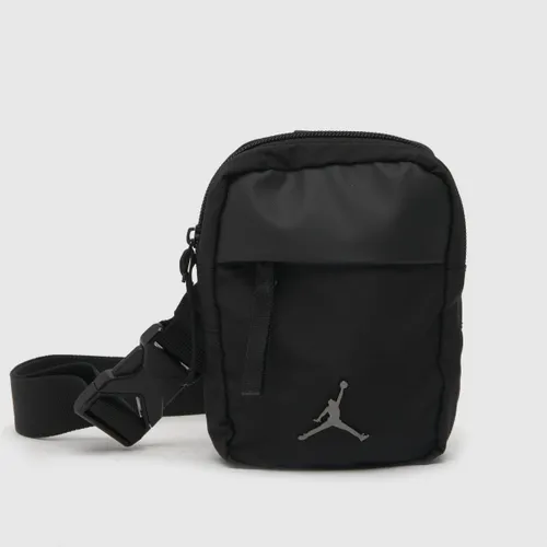 Nike Jordan Black Air Hip Bag, Size: One Size