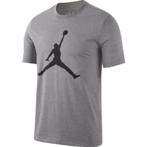 Nike  Jordan Jumpman SS Crew  men's T shirt in Grey