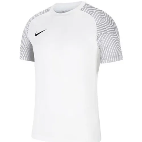 Nike  JR Drifit Strike II  boys's Children's T shirt in White