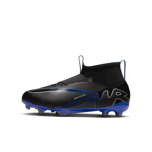 Nike Jr. Mercurial Superfly 9 Academy Younger/Older Kids' Multi-Ground High-Top Football Boot - Black