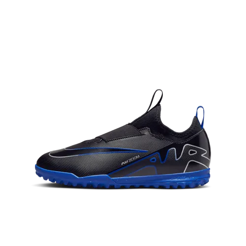 Nike Jr. Mercurial Vapor 15 Academy Younger/Older Kids' Turf Low-Top Football Shoes - Black
