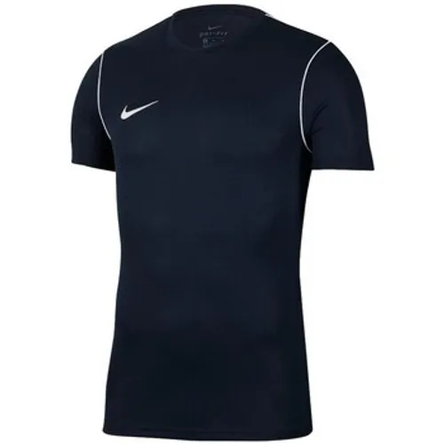 Nike  JR Park 20  boys's Children's T shirt in Black