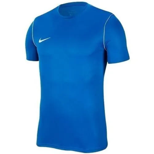 Nike  JR Park 20  boys's Children's T shirt in Blue
