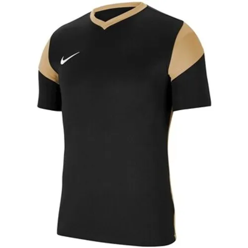 Nike  Junior Dri-fit Park Derby Iii  boys's Children's T shirt in Black