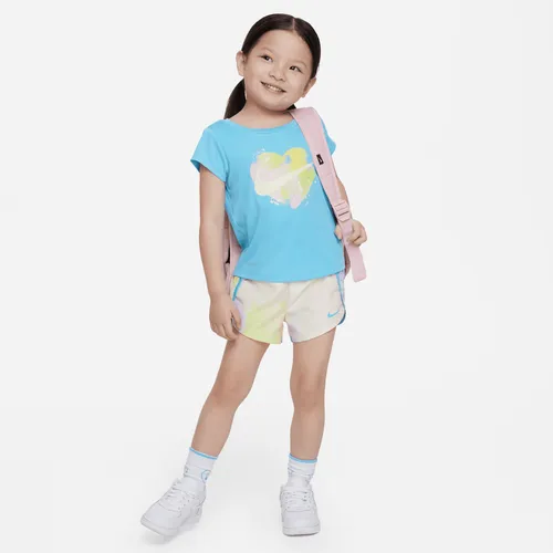 Nike "Just DIY It" Dri-FIT Sprinter Set Toddler 2-piece Dri-FIT Set - White - Polyester