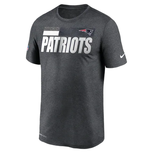 Nike Legend Sideline (NFL Patriots) Men's T-Shirt - Grey - Polyester