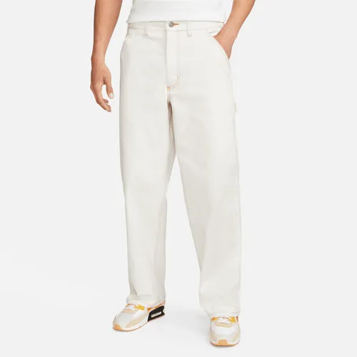 Nike Life Men's Carpenter Trousers - Grey - Polyester