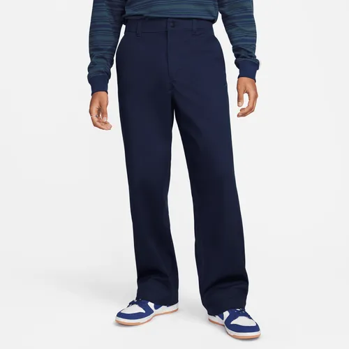 Nike Life Men's El Chino Trousers - Blue - Polyester