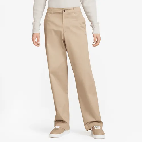 Nike Life Men's El Chino Trousers - Brown - Polyester