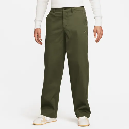Nike Life Men's El Chino Trousers - Green - Polyester