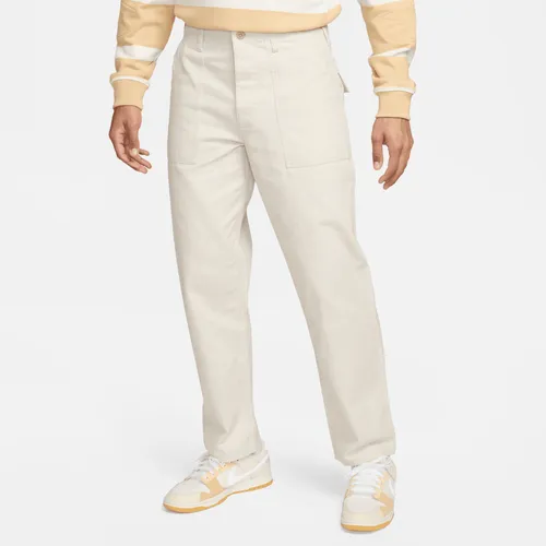 Nike Life Men's Fatigue Trousers - Brown - Cotton