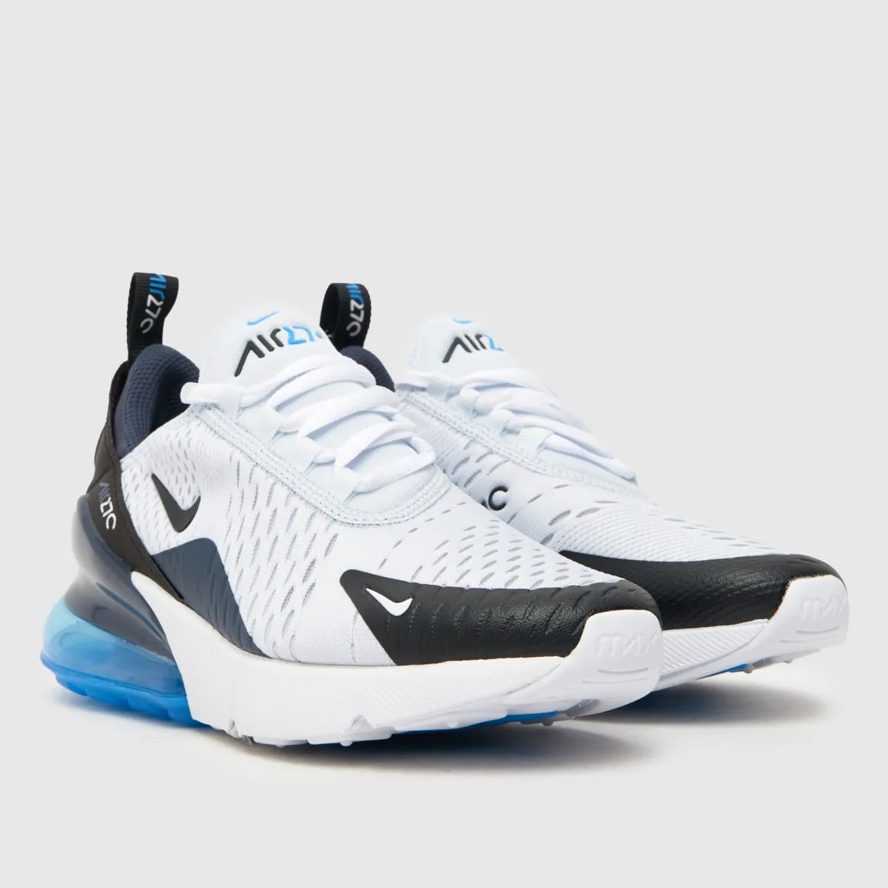 Nike Light Grey air max 270 Boys Youth Trainers