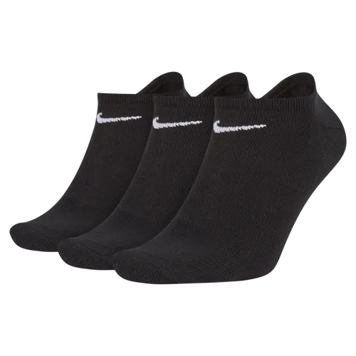 Nike Lightweight Training No-Show Socks (3 Pairs) - Black - Nylon
