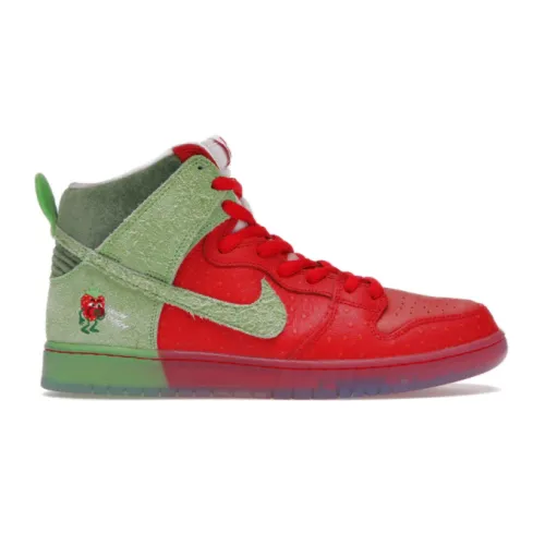 Nike , Limited Edition Strawberry Cough Sneakers ,Red male, Sizes: