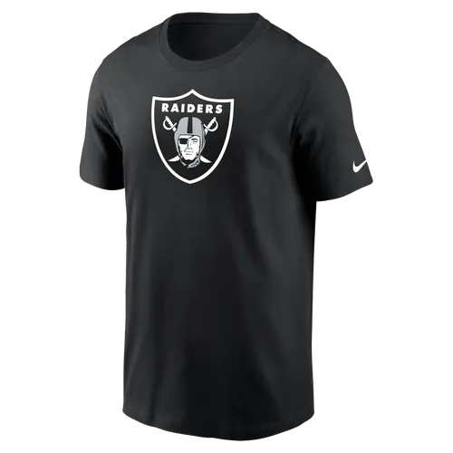 Nike Logo Essential (NFL Las Vegas Raiders) Men's T-Shirt - Black - Cotton