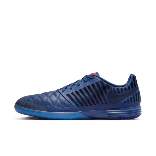 Nike Lunar Gato II Indoor Court Low-Top Football Shoes - Blue - Leather