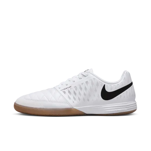 Nike Lunar Gato II Indoor Court Low-Top Football Shoes - White - Leather