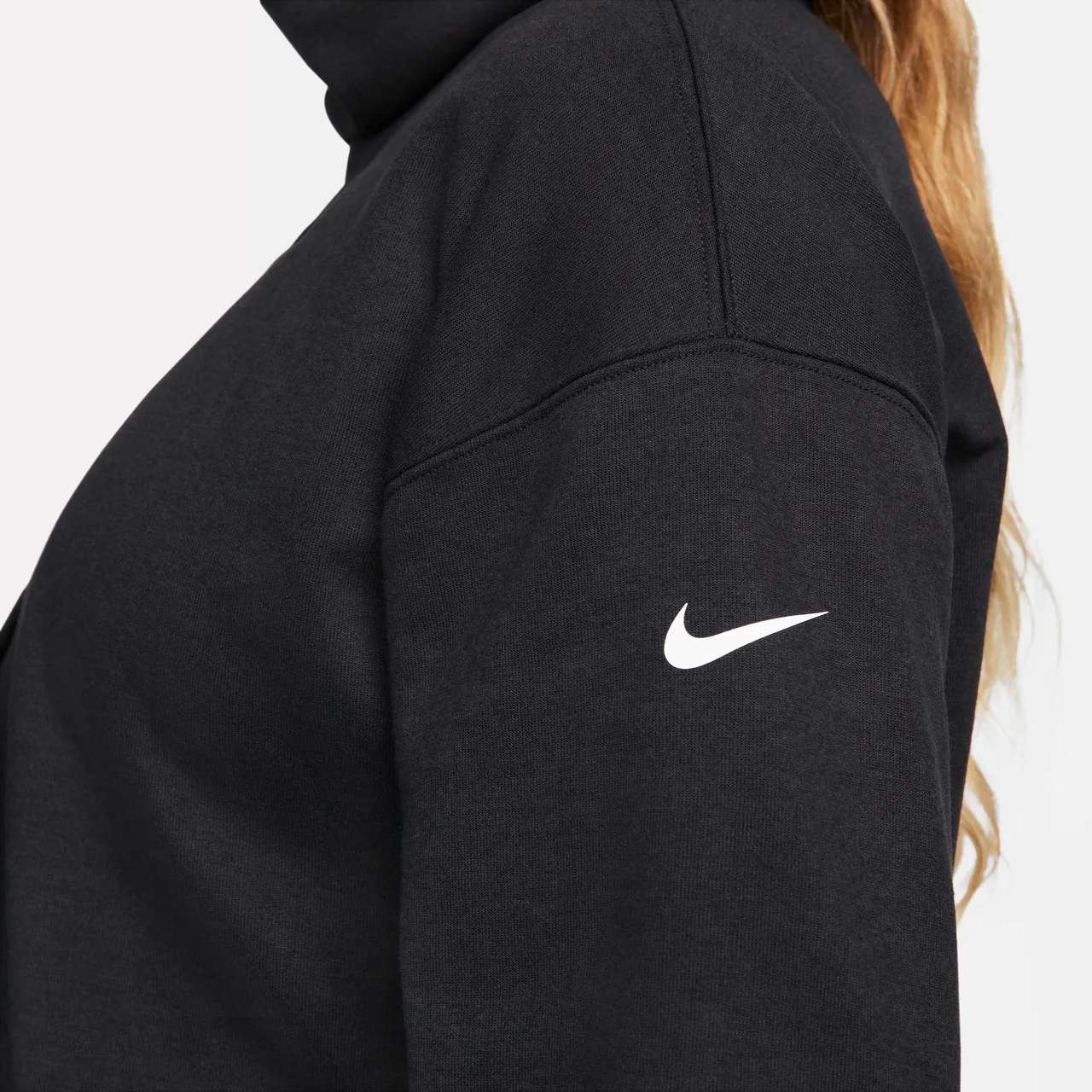 Nike (M) Women's Reversible Pullover (Maternity) - Black - Polyester