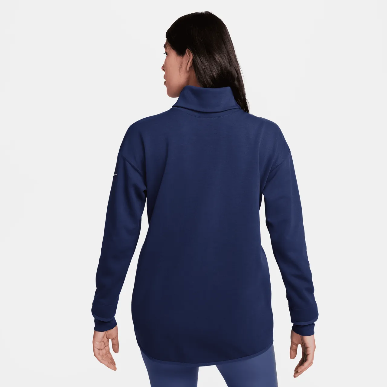 Nike (M) Women's Reversible Pullover (Maternity) - Blue - Polyester