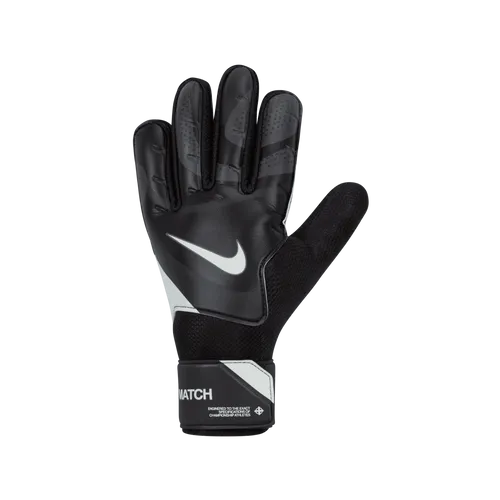 Nike Match Football Goalkeeper Gloves - Black - Polyester