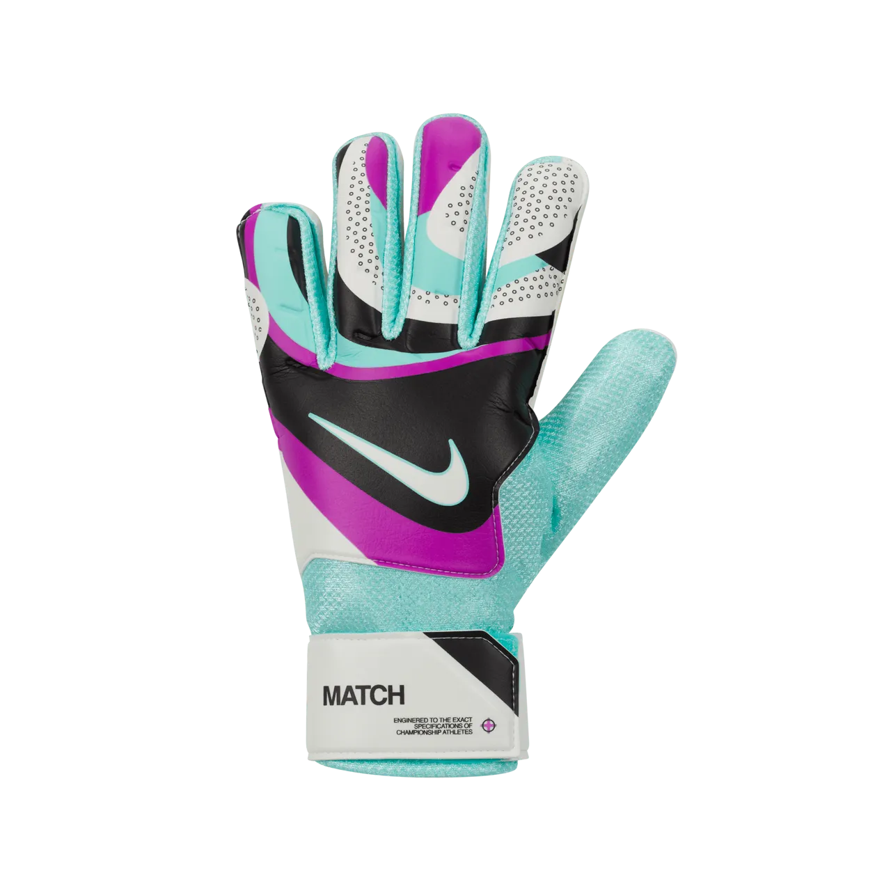 Nike Match Football Goalkeeper Gloves - Black - Polyester