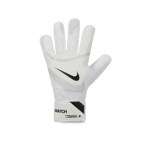 Nike Match Football Goalkeeper Gloves - White - Polyester