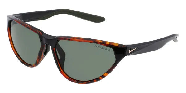 Nike MAVERICK FIERCE P DM0080 Polarized 221 Men's Sunglasses Tortoiseshell Size 60