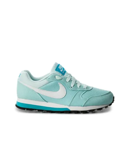Nike MD Runner 2 Lace Up Blue Synthetic Womens Trainers 749869 404