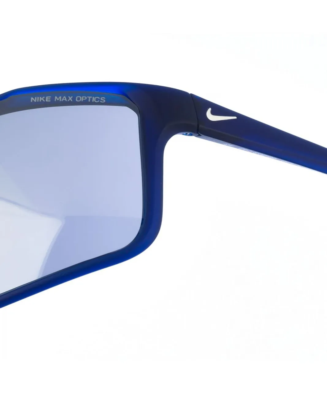 Nike Mens Acetate sunglasses with rectangular shape CW4674 men - Blue - One