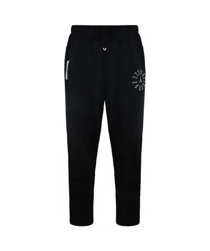 Nike Mens Air Jordan Standard Fit Stretch Waist Black Logo Men Track Pants DD0390 010 Cotton